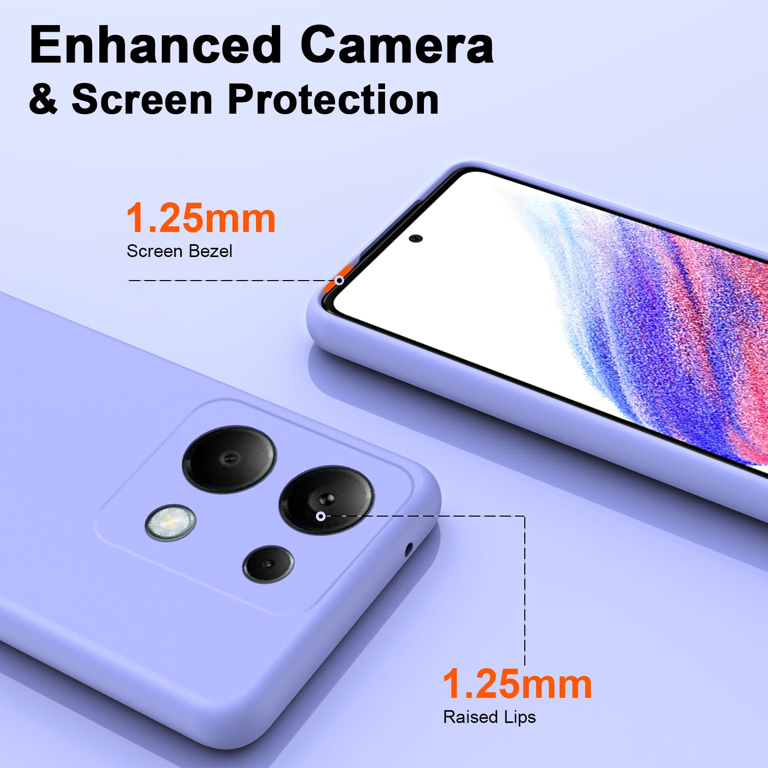 For Xiaomi Redmi Note 13 Pro 4G / Poco M6 Pro 4G TPU Case 2.2mm Rubberized Phone Cover For Xiaomi Redmi Note 13 Pro 4G / Poco M6 Pro 4G TPU Case 2.2mm Rubberized Phone Cover